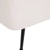 Banc coffre Aurora - bois et métal - blanc - 100x40 cm - Atmosphera