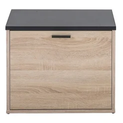 Banc Coffre Chaussures Chêne Naturel Beaux Meubles 9 paires
