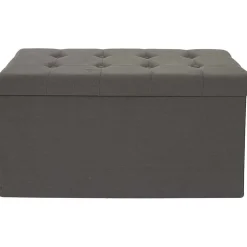 Banc coffre pliable Eleonor 76 x 38 x 38 Type: Banc et banquette