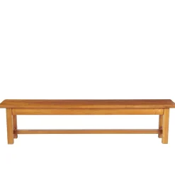 Banc de ferme 4 places en bois de chêne massif L195 - LA BRESSE