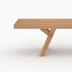 Banc de jardin en bois de teck 4 personnes - Soraya