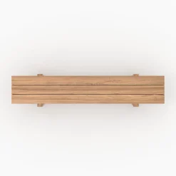Banc de jardin en bois de teck 4 personnes - Soraya