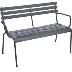 Banc de jardin Greensboro Graphite - Hespéride