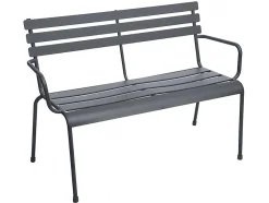 Banc de jardin Greensboro Graphite - Hespéride