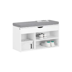 Banc de Rangement à Chaussures Bottes avec Coussin Rembourré, FSR45-HG, SoBuy