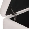 Banc de rangement en velours AURORA