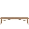 Banc de salle à manger en chêne de style scandinave L200 - WALY