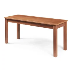 Banc de salle à manger Trerunulu 100 x 35 x 45 cm effet noyer en.casa