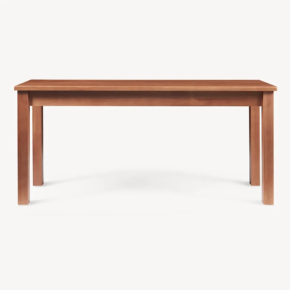 Banc de salle à manger Trerunulu 100 x 35 x 45 cm effet noyer en.casa