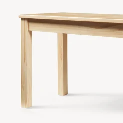 Banc de salle à manger Trerunulu 160 x 35 x 45 cm naturel en.casa