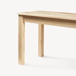 Banc de salle à manger Trerunulu 100 x 35 x 45 cm naturel en.casa