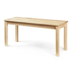 Banc de salle à manger Trerunulu 100 x 35 x 45 cm naturel en.casa