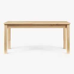 Banc de salle à manger Trerunulu 100 x 35 x 45 cm naturel en.casa