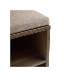 Banc d'entrée en bois 100 x 40 x 48 cm