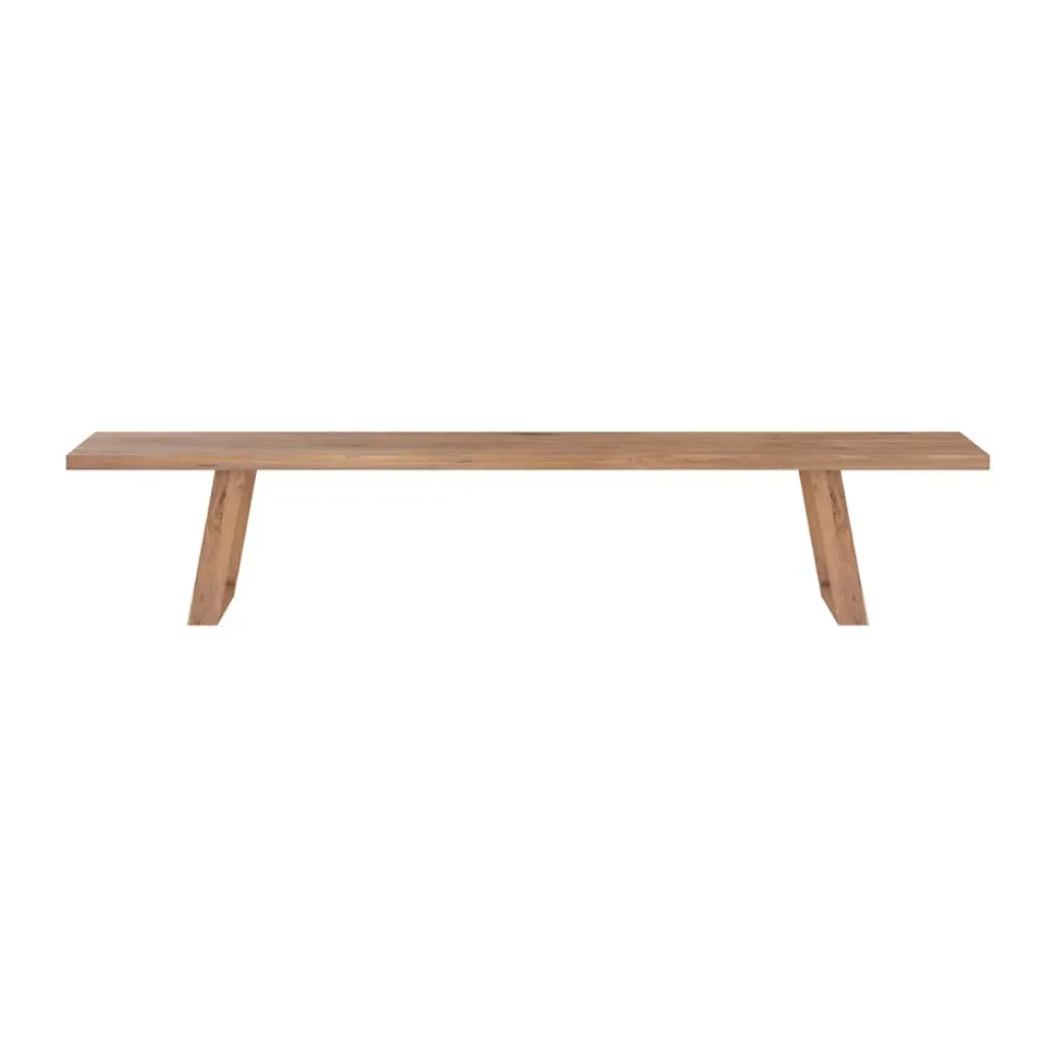 Banc en bois de teck recyclé 240 cm - Marie