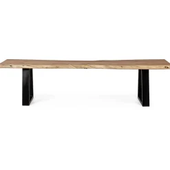 Banc en bois et métal - CONNEMARA