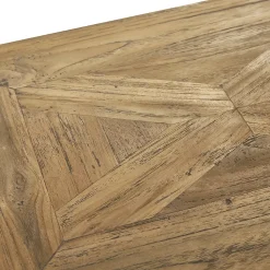 Banc en bois teck recyclé massif