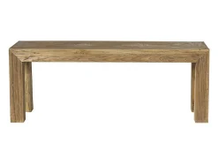 Banc en bois teck recyclé massif