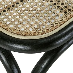 Banc en rotin et cannage 120 cm