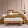 Banc en teck massif assise bouclette 100 cm