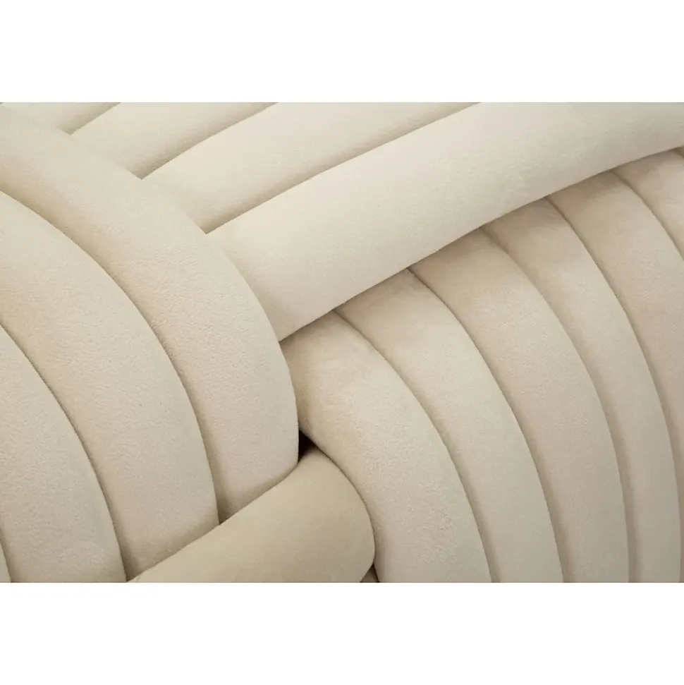 Banc en tissu Softy 90x45x45 cm - 90 x 45 x 45 Type: Banc et banquette