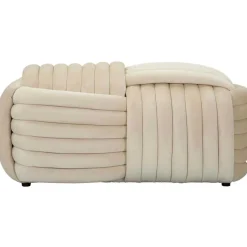 Banc en tissu Softy 90x45x45 cm - 90 x 45 x 45 Type: Banc et banquette
