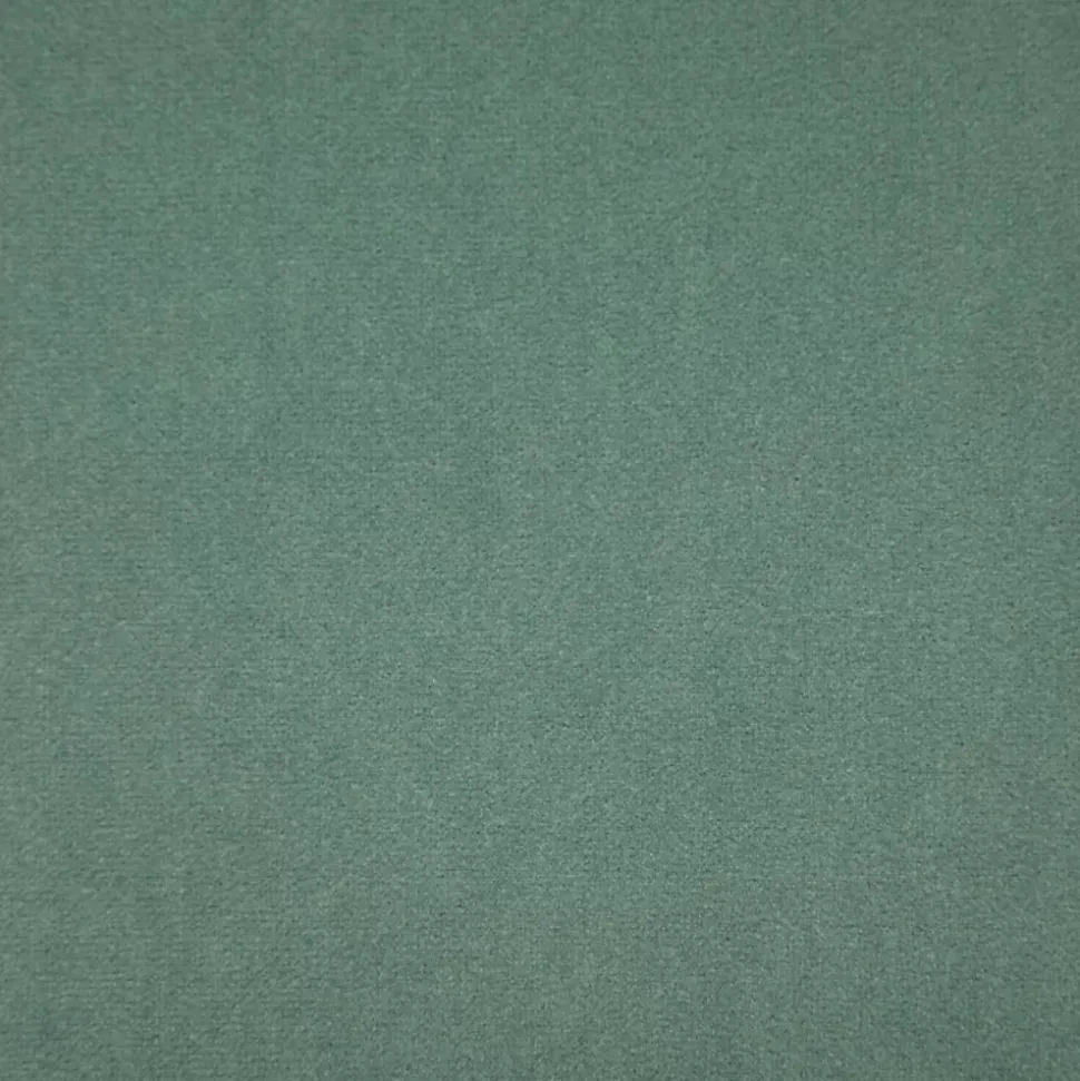 Banc "Malone" en velours 98x51cm vert céladon - Atmosphera