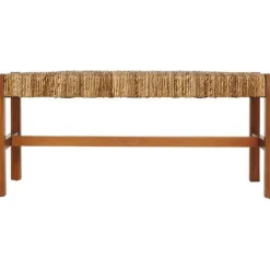Banc Sidoan marron 102x38cm - Atmosphera