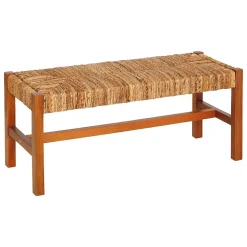 Banc Sidoan marron 102x38cm - Atmosphera