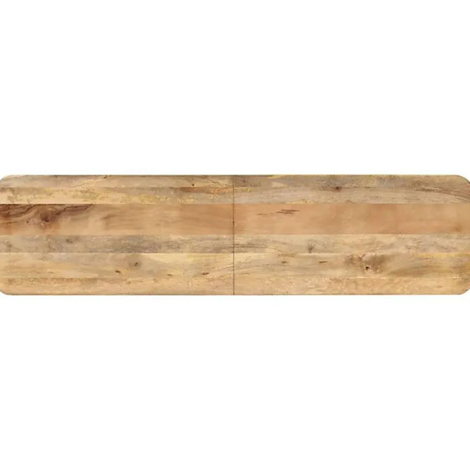 Banc 160x40x45 cm bois massif de manguier vidaXL