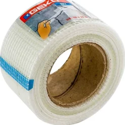 Bande Adhésive - GEKO - Anti-fissures Plâtre - 48mm - 20m - 100% fibre de verre