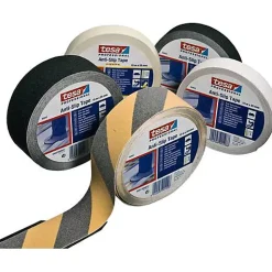 Bande antidérapante tesa 60950 Professional noir 15 m x 25 mm, adhésif extra fort
