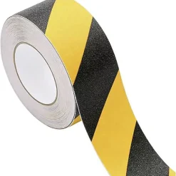 Bande antidérapante TOOLCRAFT ANST505M-YB 5 m x 50 mm noir et jaune, autocollante, PVC
