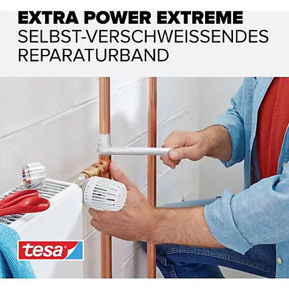 Bande de réparation tesa Extreme Repair 56064-00003-00 transparent, 30 mm x 2,5 m