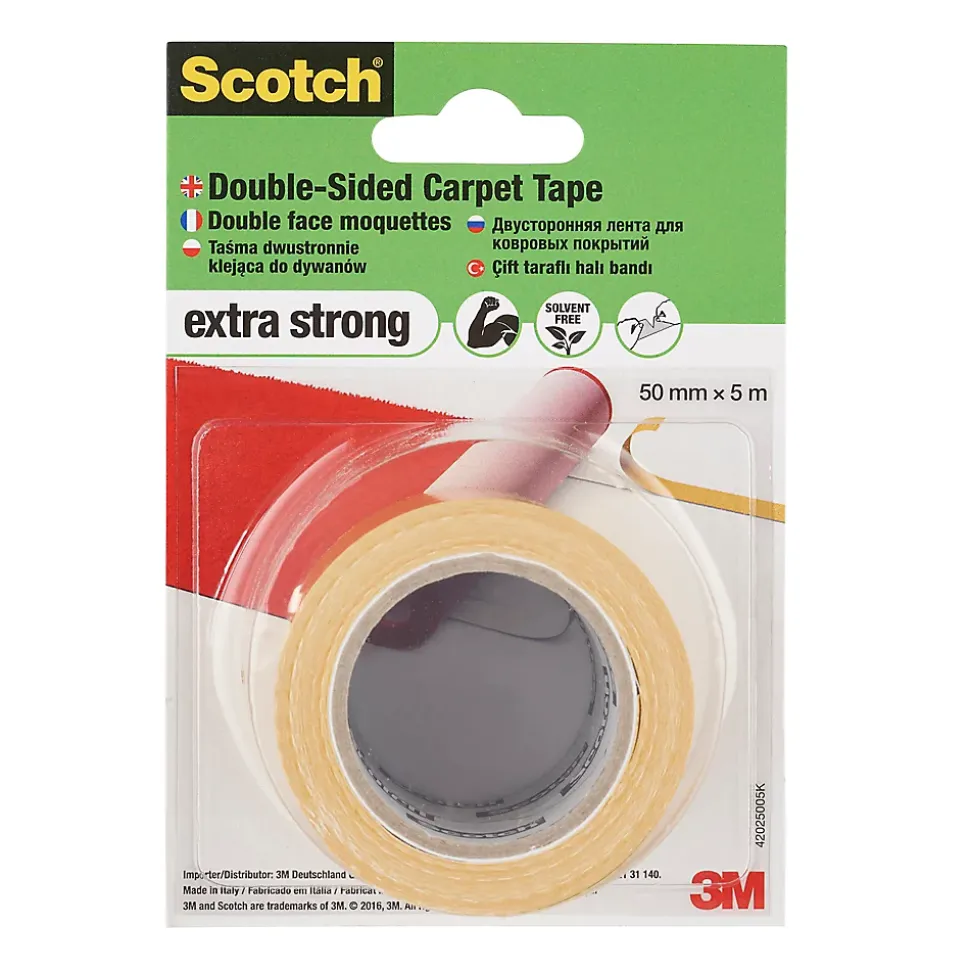 Bande double face 50 mm x 5 m Tissu Scotch