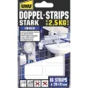 Bandes adhésives double-face UHU 45380 blanc, pastilles 31 mm x 26 mm, pack de 16