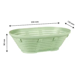 Banneton ovale 0,75 kg - 25 x 15 x 9 cm