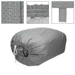 Bâche de Protection Voiture - L 482 x 178 x 119 cm - Housse Protection Auto - Tissu Non Tissé Respirant avec Élastiques