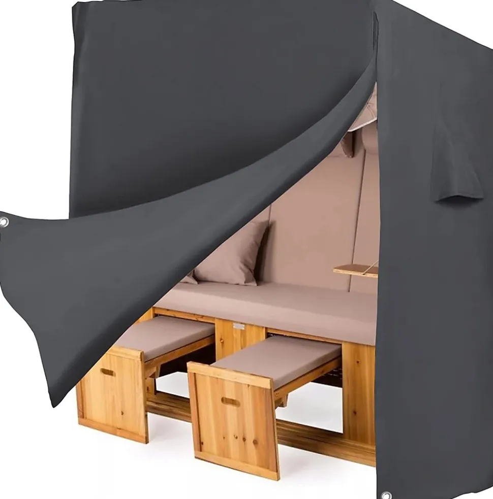 Beach Chair Cover (Strandkorb) Ferocity 175 cm Black 1 pc.