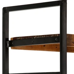 Bibliothèque 4 niveaux 124x30x180cm Bois solide de récupération vidaXL