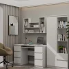 Bibliothèque à suspendre - Etagère murale - 100x60x16 cm - Rangement mural salon-LULU