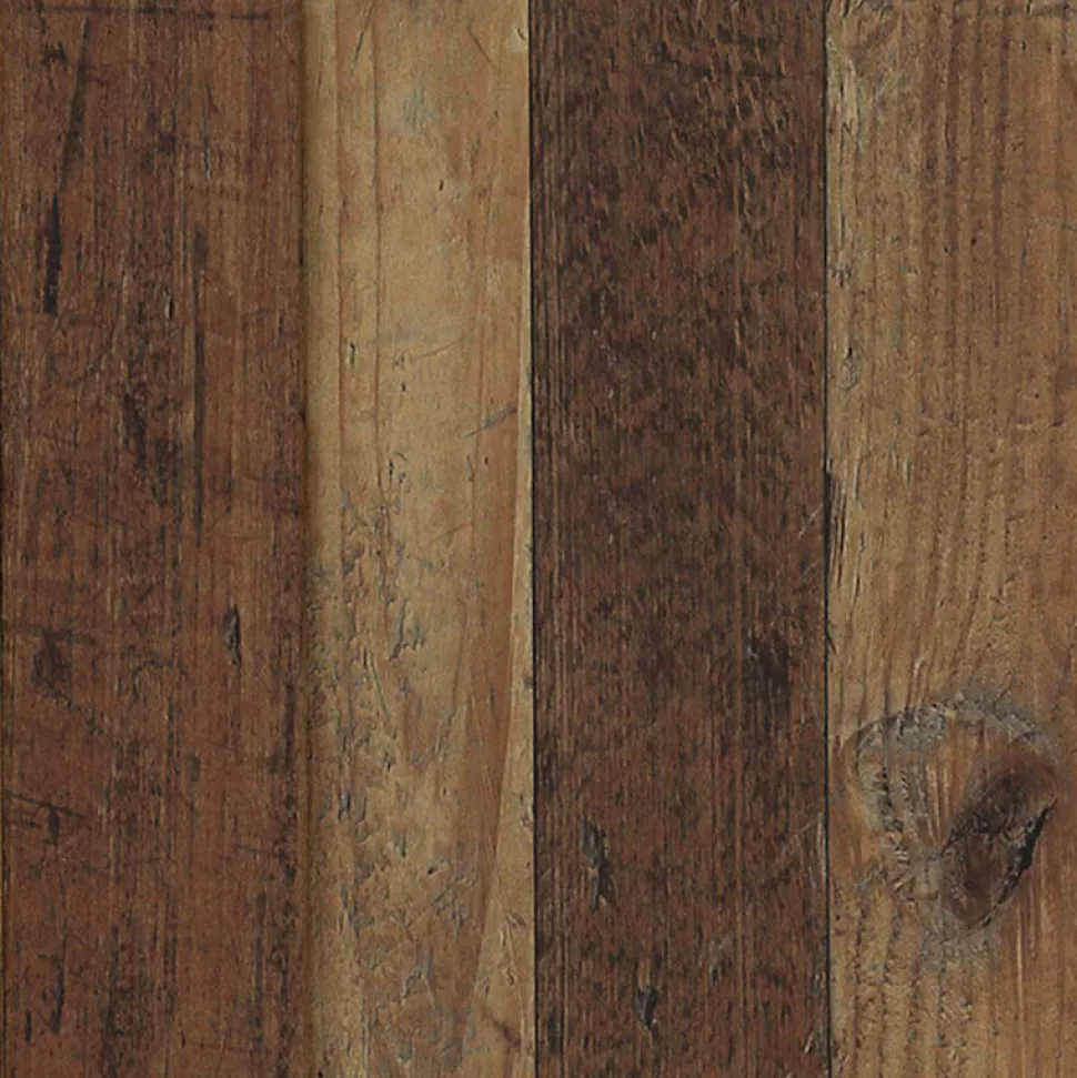 Bibliothèque - Étagère H. 198 x L. 74 cm décor bois vintage - MARIA