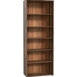 Bibliothèque - Étagère H. 198 x L. 74 cm décor bois vintage - MARIA