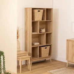 Bibliothèque Abana bois clair - Beige- 5five