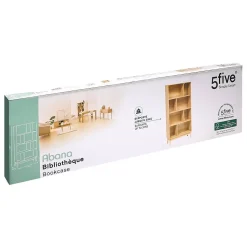 Bibliothèque Abana bois clair - Beige- 5five