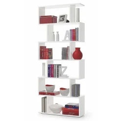 Bibliothèque avec 6 niveaux H192 cm - Athena