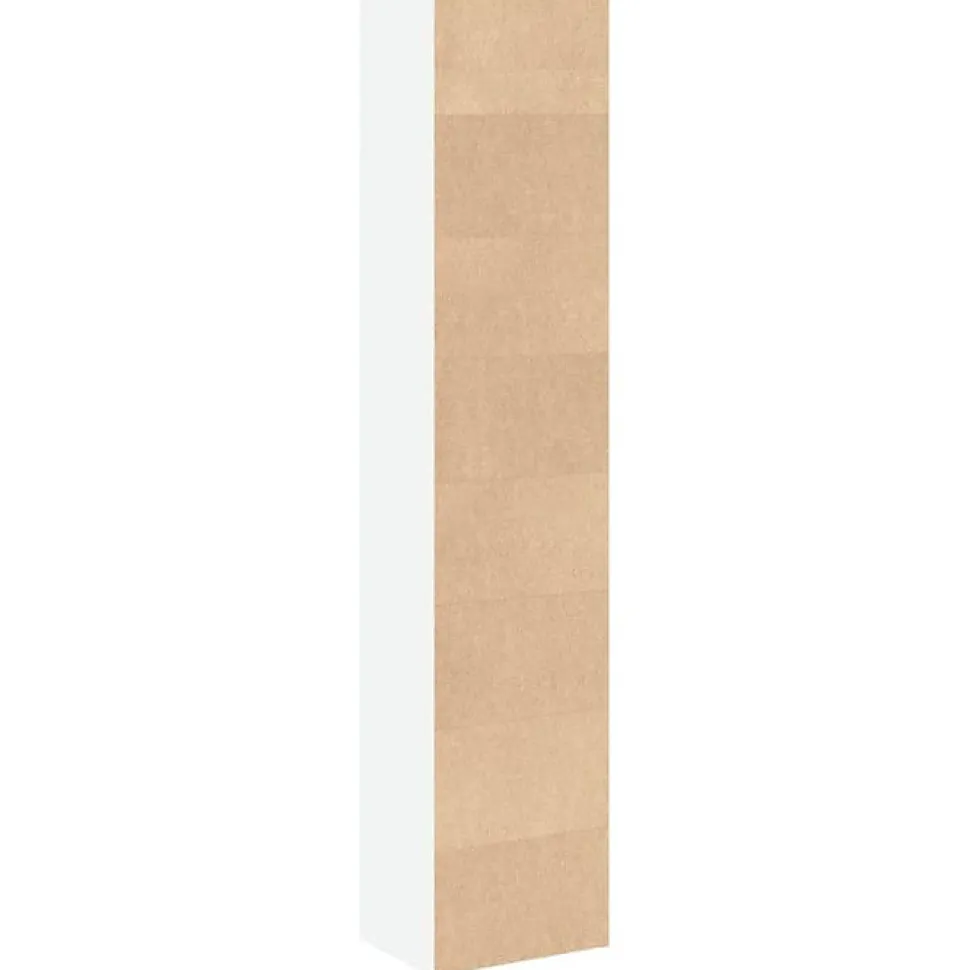Bibliothèque blanc 40x30x189 cm bois d ingénierie