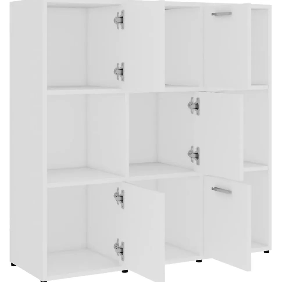 Bibliothèque Blanc 90x30x90 cm vidaXL