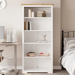 Bibliothèque BODO marron 82x40x173 cm bois pin massif 5 niveaux vidaXL