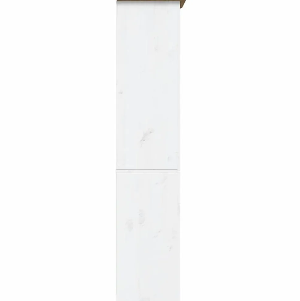 Bibliothèque BODO marron 82x40x173 cm bois pin massif 5 niveaux vidaXL